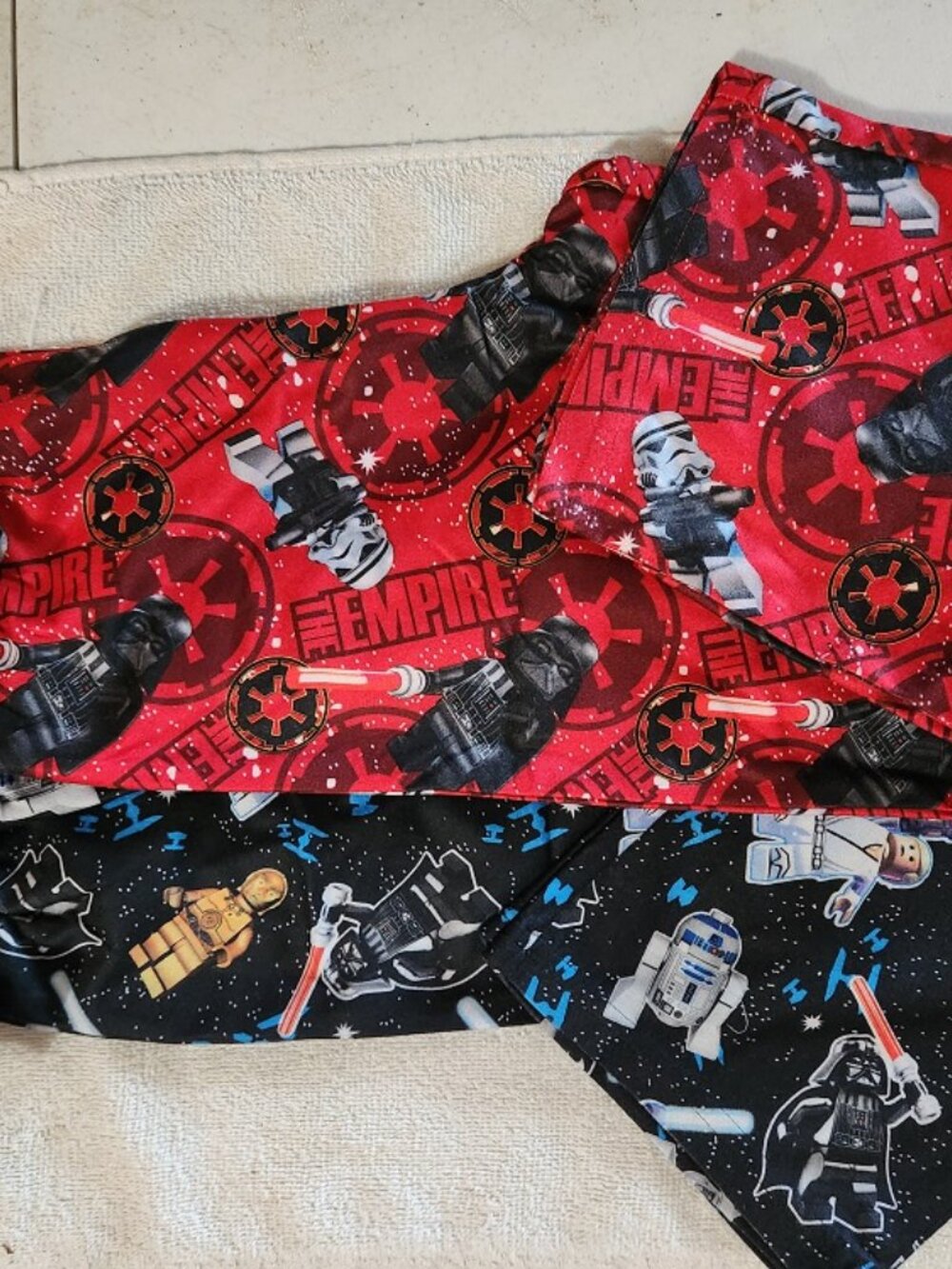 2 PAIR NWT LEGO STAR WARS KIDS PAJAMAS PANTS SIZE X/S 4/5